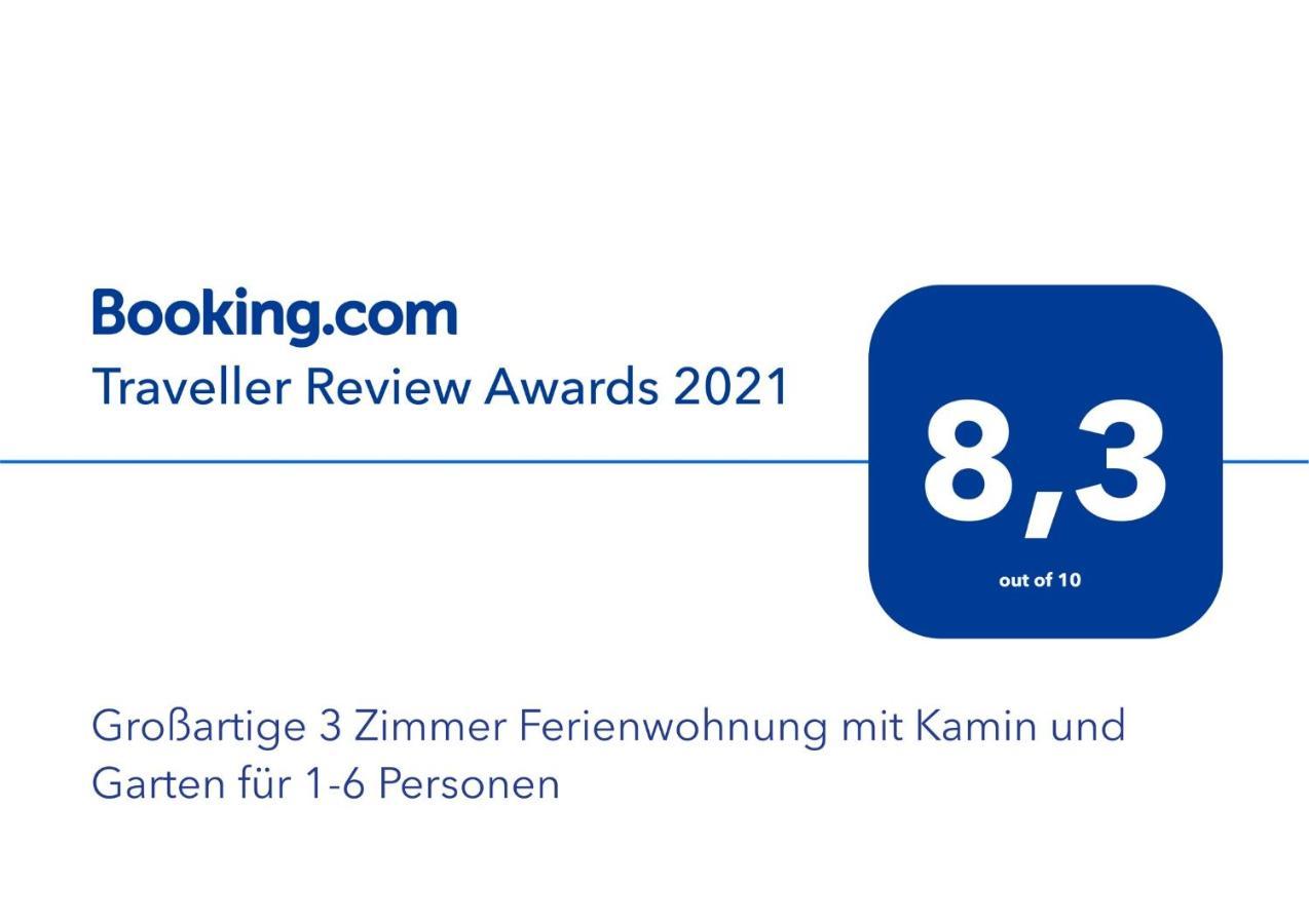 Grossartige 3 Zimmer Ferienwohnung Mit Kamin Und Garten Fuer 1-6 Personen 카우프보이렌 외부 사진